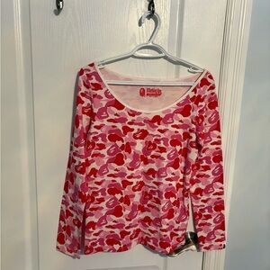 A Bathing Ape Off-The-Shoulder Top